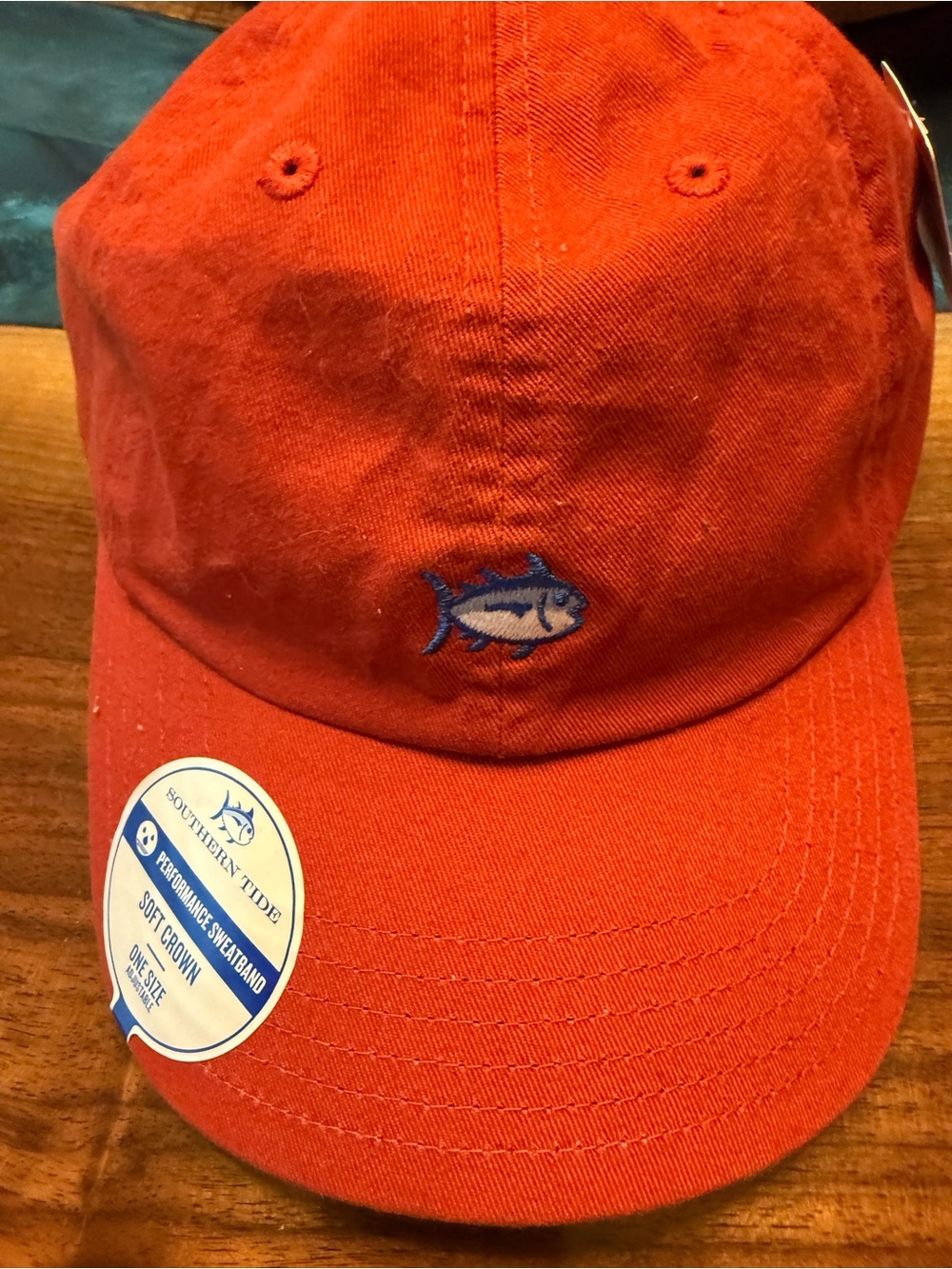 Southern Tide Red with Embroidered Logo